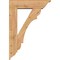 Ekena Millwork Olympic Traditional Smooth Bracket w/ Offset Brace, Western Red Cedar, 7 1/2"W x 28"D x 40"H BKT0806X28X40OLY01SWR - alternate 4